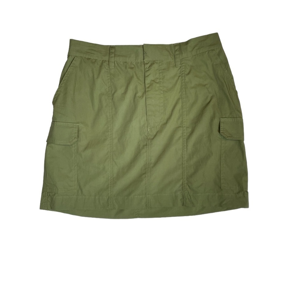 NWT Cotton On Cargo Mini Skirt Green Size 8 - Picture 3 of 8